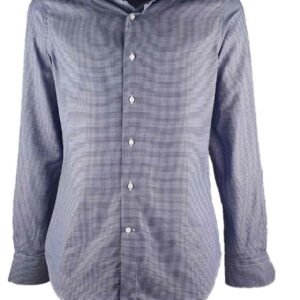 Camicia Uomo Cotone ML Microfantasia