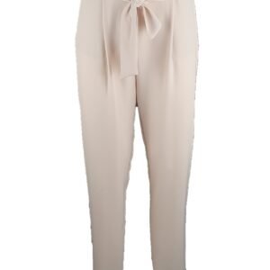 Pantalone Donna Cadì - Cintura in tessuto con Fibbia e Fiocco