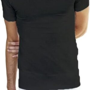 T.Shirt interna Scollo a V in Cotone Jersey Conf. 6 pz.
