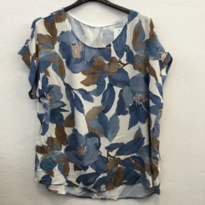 Blusa Donna fantasia con bottoni Dietro