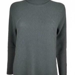 Maglia Scollo sciallato con Lavorazione Punto Riso
