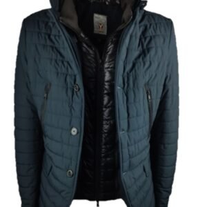 Giacca Hybrid con Gilet Interno Estraibile